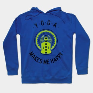 Yoga Makes Me Happy Hoodie